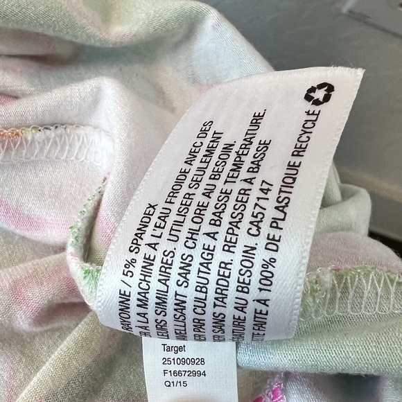 Lilly Pulitzer Pink Floral Nosey Posey Women’s Strapless Dress size XS - Picture 8 of 15